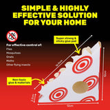 Darrahopens Pet Care > Pest Control SAS Pest Control 48PCE Window Sill Fly/Insect Traps Ready To Use 16.9 x 12cm