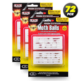 Darrahopens Pet Care > Pest Control SAS Pest Control 72PCE Mothballs In Plastic Casing Fast Acting 35g