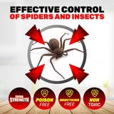 Darrahopens Pet Care > Pest Control SAS Pest Control 72PCE Spider Traps Disposable Non-Toxic 70mm x 205mm