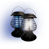 Darrahopens Pet Care > Pest Control SAS Pest Control Solar LED Light/Insect Zapper Lanterns Recharging Battery