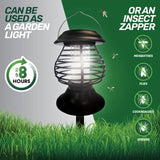Darrahopens Pet Care > Pest Control SAS Pest Control Solar LED Light/Insect Zapper Lanterns Recharging Battery