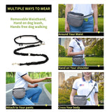 Darrahopens Pet Care > Pet Food > Dog Food Dog Treat Pouch Bag for Training – Removable Liners, Large Opening Capacity Treat Bag Obedience Cards, Waist Strap Clip Treat Fanny Pack for Dog Training and Walking