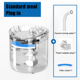 Darrahopens Pet Care > Pet Food Electric Pet Water Fountain Cat Dog Automatic Sensor Drinking Dispenser Filter