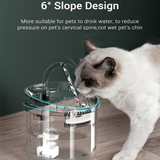 Darrahopens Pet Care > Pet Food Electric Pet Water Fountain Cat Dog Automatic Sensor Drinking Dispenser Filter