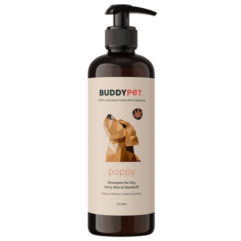 Darrahopens Pet Care Poppy - Hemp Shampoo for Dry, Itchy Skin | 500ml