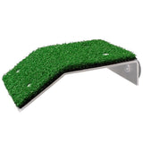 Darrahopens Pet Care > Reptile & Amphibian Supplies > Reptile & Amphibian Habitat Accessories Turtle Basking Platform Simulation Grass Turtle Ramp for Fish Tank Aquarium - M