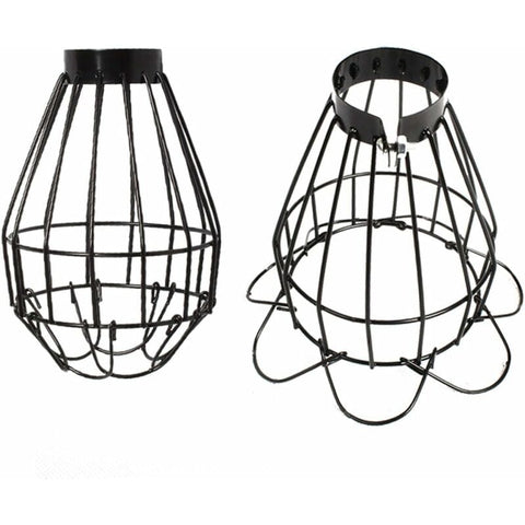 Darrahopens Pet Care > Reptile & Amphibian Supplies > Reptile & Amphibian Habitat Heating & Lighting Reptile Heat Lamp Cover, Reptile Heat Lamp Shade - Wire Reptile Heater Guard, Anti-Scald Lamp Mesh Cover For Terrarium