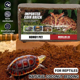 Darrahopens Pet Care > Reptile & Amphibian Supplies > Reptile & Amphibian Habitats Natural Coconut Fibre Reptile Bedding Brick 650g Substrate for Tortoise Snake Spider