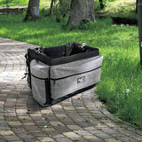 Darrahopens Pet Care Small Dog Bicycle Mount Bag - Pet Travel Carrier Basket - Bike Riding Seat