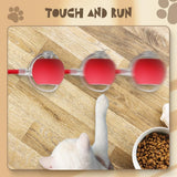 Darrahopens Pet Care > Toys > Cat Toys 2 pcs 360° Smart Automatic Rolling Pet Ball, Rechargeable Irregular Movement for Cats & Dogs, Red