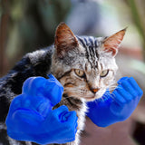 Darrahopens Pet Care > Toys > Cat Toys 2pc Hilarious Muscle Arm Pet Costume Prop - Funny Novelty Arms for Cats & Small Dogs(red)