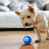 Darrahopens Pet Care > Toys > Cat Toys 2Pcs 5CM Automatic Moving Ball Toys for Cats USB Rechargeable Interactive Cat Bouncing Toys