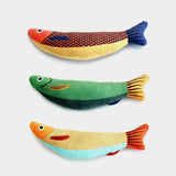 Darrahopens Pet Care > Toys > Cat Toys 3Pcs Saury Fish Cat Toys Interactive Cat Kitten Kicker Teething Toys