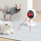 Darrahopens Pet Care > Toys > Cat Toys CARLA HOME Interactive Laser Toy for Cats with Adjustable Angle, USB Rechargeable & 2 Speed Modes