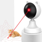 Darrahopens Pet Care > Toys > Cat Toys CARLA HOME Interactive Laser Toy for Cats with Adjustable Angle, USB Rechargeable & 2 Speed Modes
