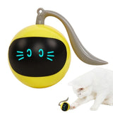 Darrahopens Pet Care > Toys > Cat Toys Electric Automatic Rolling Chase Ball Toy Interactive Cat Ball Toy Light Blue