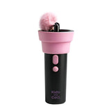 Darrahopens Pet Care > Toys > Cat Toys Electric Cat Fishing Wand Toy: One-Button Launch with Spring Retraction, the Perfect Stress-Relief Toy for Human-Pet Interaction/Black [gift battery *2+ replacement head *2+ screwdriver] In Australia - Darrahopens