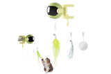Darrahopens Pet Care > Toys > Cat Toys Electric Interactive Cat Toys Automatic Lifting Cat Teaser Toys Set Green