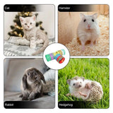 Darrahopens Pet Care > Toys > Cat Toys Foldable Rainbow Cat Tunnel Interactive Pet Toy with Tee Shape Fun Play Tunnel