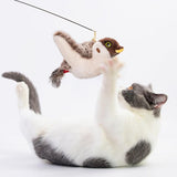 Darrahopens Pet Care > Toys > Cat Toys Interactive Cat Toy with Chirping Electronic Flying Bird for Indoor Cats