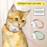 Darrahopens Pet Care > Toys > Cat Toys Laser cat teasing collar-Light green