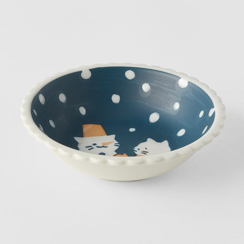 Darrahopens Pet Care > Toys > Cat Toys Pasta Bowl 14cm Snow cat Design