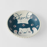 Darrahopens Pet Care > Toys > Cat Toys Pasta Bowl 21cm Paw Prints Cat Design