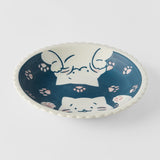 Darrahopens Pet Care > Toys > Cat Toys Pasta Bowl 21cm Paw Prints Cat Design