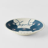 Darrahopens Pet Care > Toys > Cat Toys Pasta Bowl 21cm Paw Prints Cat Design