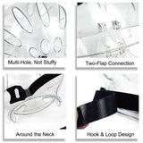 Transparent Cat Hood Astronaut Helmet Muzzle Mask Preventing Biting and Licking - Large