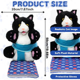 Darrahopens Pet Care > Toys > Cat Toys Wrestler Cat Interactive Hand Puppet Kitten Toy Pet Play Plush Puppet For Cats