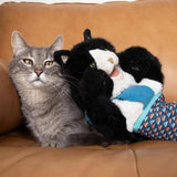 Darrahopens Pet Care > Toys > Cat Toys Wrestler Cat Interactive Hand Puppet Kitten Toy Pet Play Plush Puppet For Cats