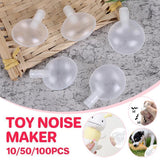 Darrahopens Pet Care > Toys > Dog Toys 100X Toy Squeaker Replacements for Dog Cat Plush Toys Sound Inserts Repair Parts - 10pcs