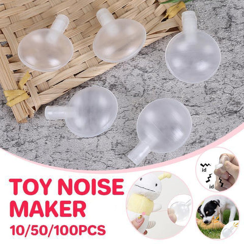 Darrahopens Pet Care > Toys > Dog Toys 100X Toy Squeaker Replacements for Dog Cat Plush Toys Sound Inserts Repair Parts - 10pcs