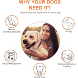 Darrahopens Pet Care > Toys > Dog Toys 2 pcs Dog Chew Toys, Durable Rubber Ring Dog Toy, Dog Teeth Cleaning Toy For Large And Medium Dogs