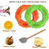 Darrahopens Pet Care > Toys > Dog Toys 2 pcs Dog Chew Toys, Durable Rubber Ring Dog Toy, Dog Teeth Cleaning Toy For Large And Medium Dogs