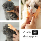 Darrahopens Pet Care > Toys > Dog Toys 2PCS Mini Finger Hands Toy Gag Props for Pets Parties Cosplay Photography