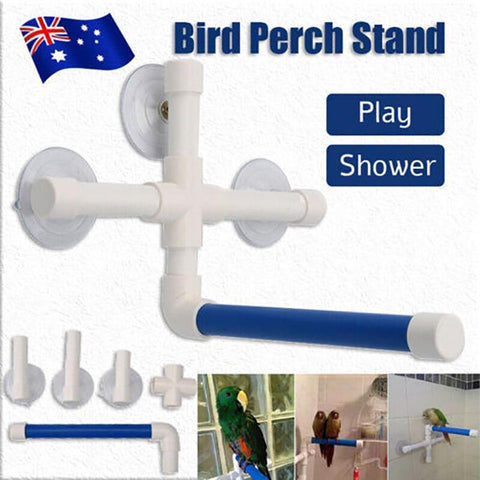 Darrahopens Pet Care > Toys > Dog Toys Bird Perch Stand Parrot Play Paw Grinding Stands Rack Shower Bath Platform Toys