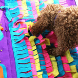 Darrahopens Pet Care > Toys > Dog Toys Dog Pet Nose Training Sniffing Pad Toys Blanket Game Feeding Cushion Snuffle Mat