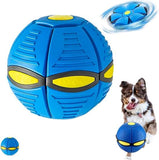 Darrahopens Pet Care > Toys > Dog Toys Dog Toy Ball - Interactive Dog Ball - Pet Magic Frisbee Ball - Pet Frisbee Ball - Interactive Pet Toy - Pet Magic Frisbee Ball - Blue