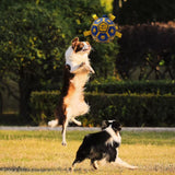 Darrahopens Pet Care > Toys > Dog Toys Dog toy with rope Little Yellow Duck plush interactive tennis, suitable for tug-of-war, birthday gift for small dogs, draggable and durable water ball, special for small and medium-sized dogs, made of high quality PU material, which can be kicked and play