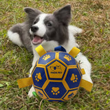 Darrahopens Pet Care > Toys > Dog Toys Dog toy with rope Little Yellow Duck plush interactive tennis, suitable for tug-of-war, birthday gift for small dogs, draggable and durable water ball, special for small and medium-sized dogs, made of high quality PU material, which can be kicked and play