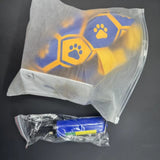Darrahopens Pet Care > Toys > Dog Toys Dog toy with rope Little Yellow Duck plush interactive tennis, suitable for tug-of-war, birthday gift for small dogs, draggable and durable water ball, special for small and medium-sized dogs, made of high quality PU material, which can be kicked and play