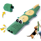 Darrahopens Pet Care > Toys > Dog Toys Dog Toys for Aggressive Chewers Dog Toys with Squeaker for Boredom and Teething Orange