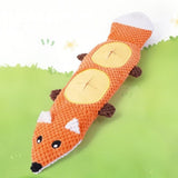 Darrahopens Pet Care > Toys > Dog Toys Dog Toys for Aggressive Chewers Dog Toys with Squeaker for Boredom and Teething Orange