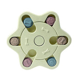 Darrahopens Pet Care > Toys > Dog Toys Dog Treat Dispenser Food Puzzle Toy Interactive Training Feeder Pet Supply Bowl - Claw-Pink