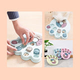 Darrahopens Pet Care > Toys > Dog Toys Dog Treat Dispenser Food Puzzle Toy Interactive Training Feeder Pet Supply Bowl - Claw-Pink