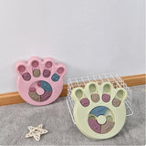 Darrahopens Pet Care > Toys > Dog Toys Dog Treat Dispenser Food Puzzle Toy Interactive Training Feeder Pet Supply Bowl - Hexagon-Pink
