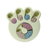 Darrahopens Pet Care > Toys > Dog Toys Dog Treat Dispenser Food Puzzle Toy Interactive Training Feeder Pet Supply Bowl - Hexagon-Pink