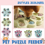 Darrahopens Pet Care > Toys > Dog Toys Dog Treat Dispenser Food Puzzle Toy Interactive Training Feeder Pet Supply Bowl - Hexagon-Pink